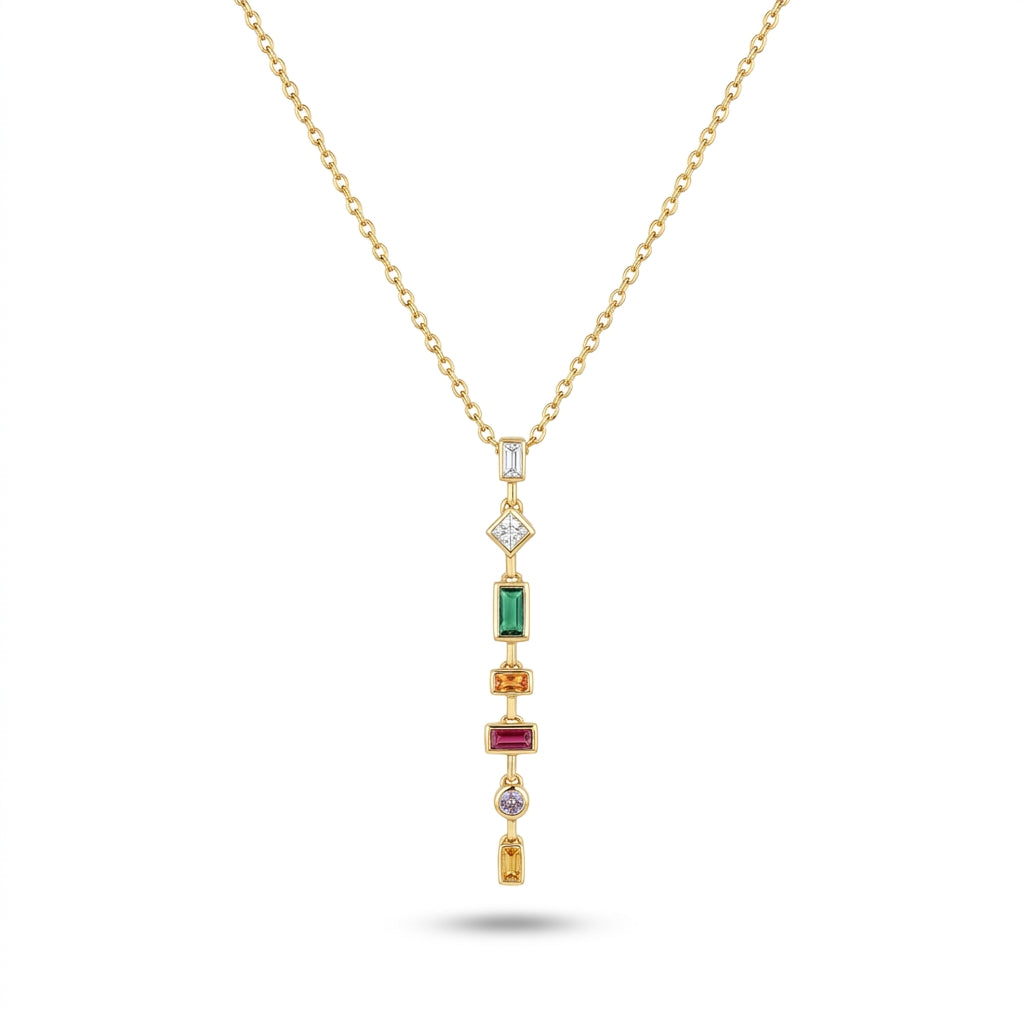 Prism Luxe Drop Necklace