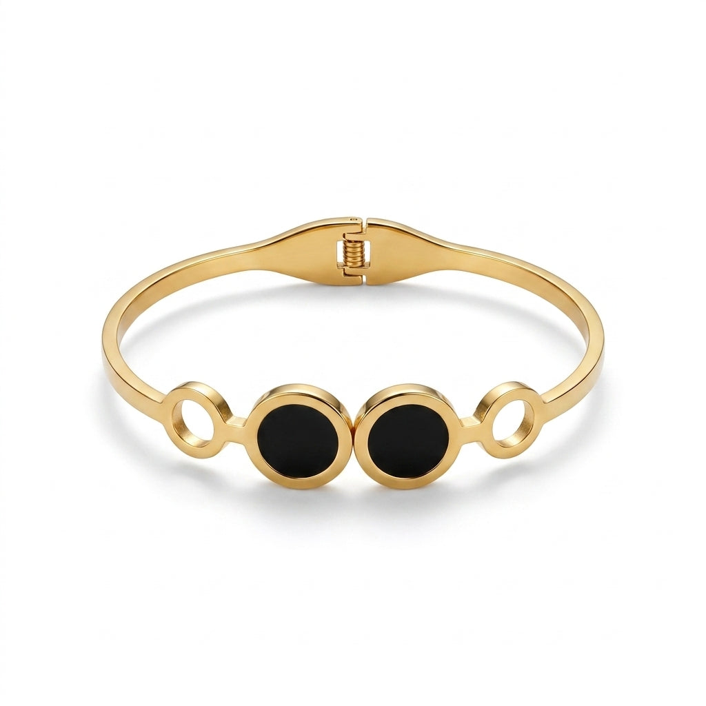 Midnight Orbit Cuff Bracelet