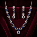Rivaya Sapphire Necklace Set