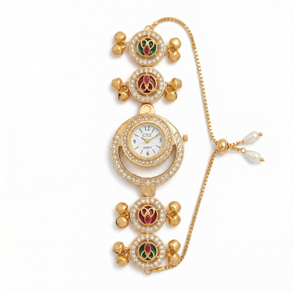 Kashmiri Heritage Bracelet Watch