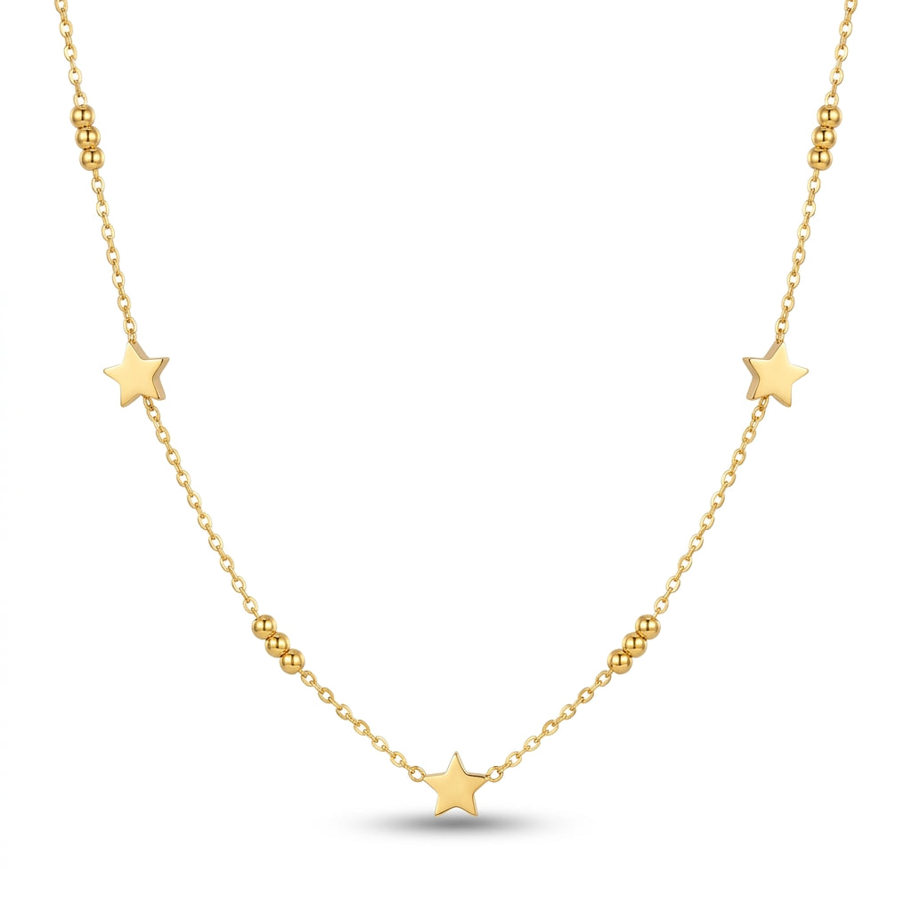 Celestial Star Charm Necklace