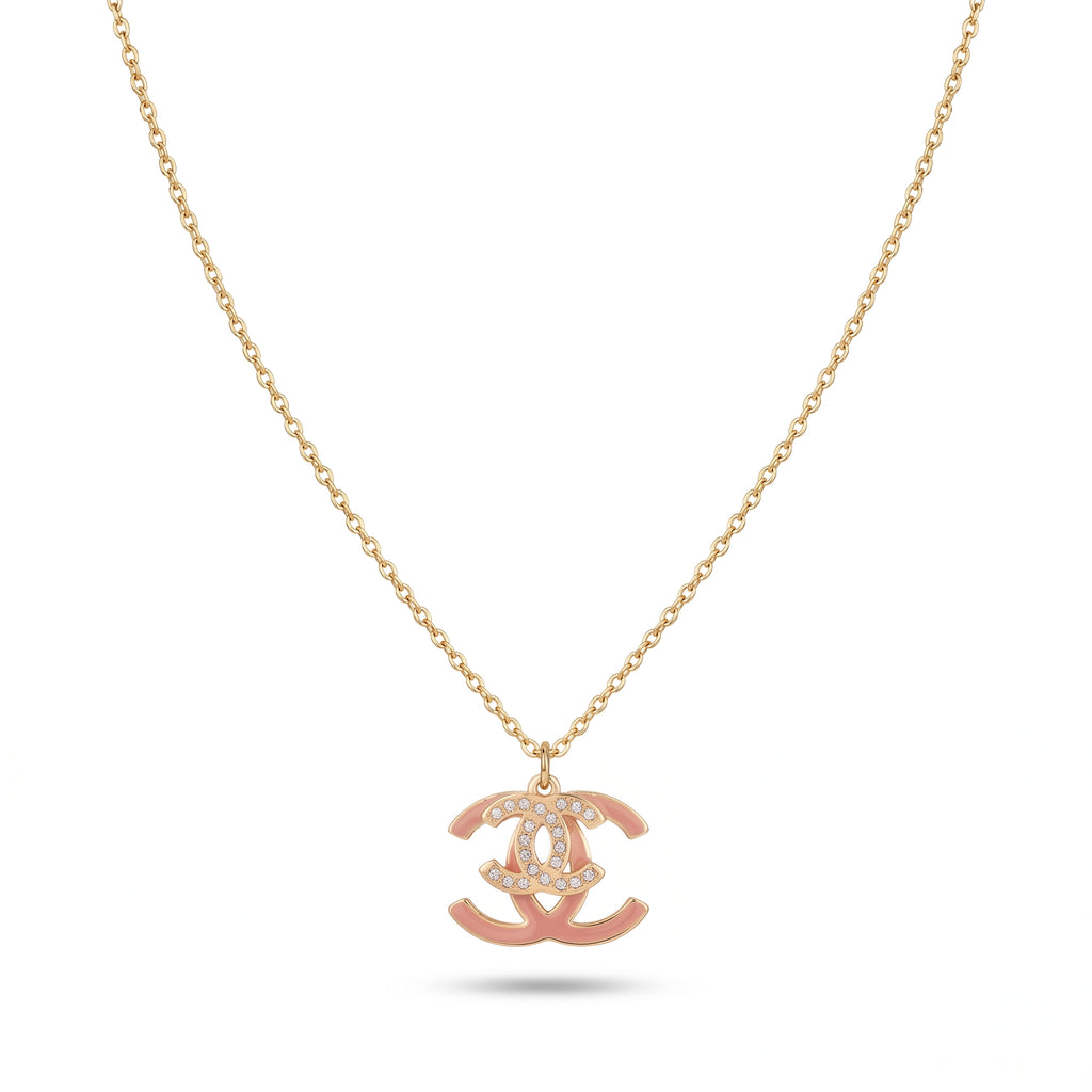Paris Luxe Monogram Necklace