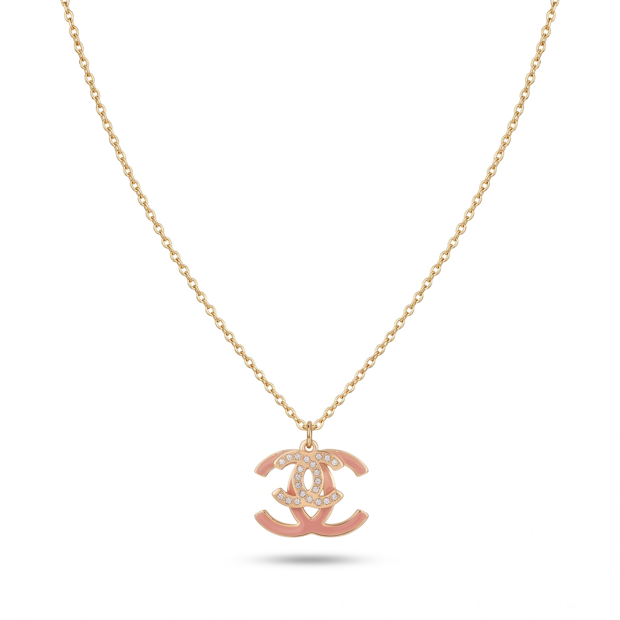 Paris Luxe Monogram Necklace