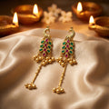 Mayura Drop Tassel Earrings