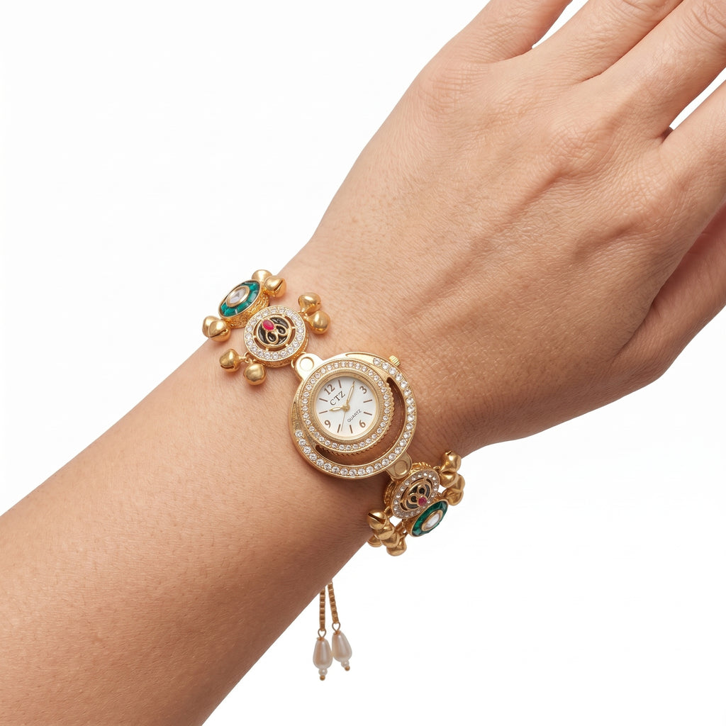 Kashmiri Noor Zamarud Watch