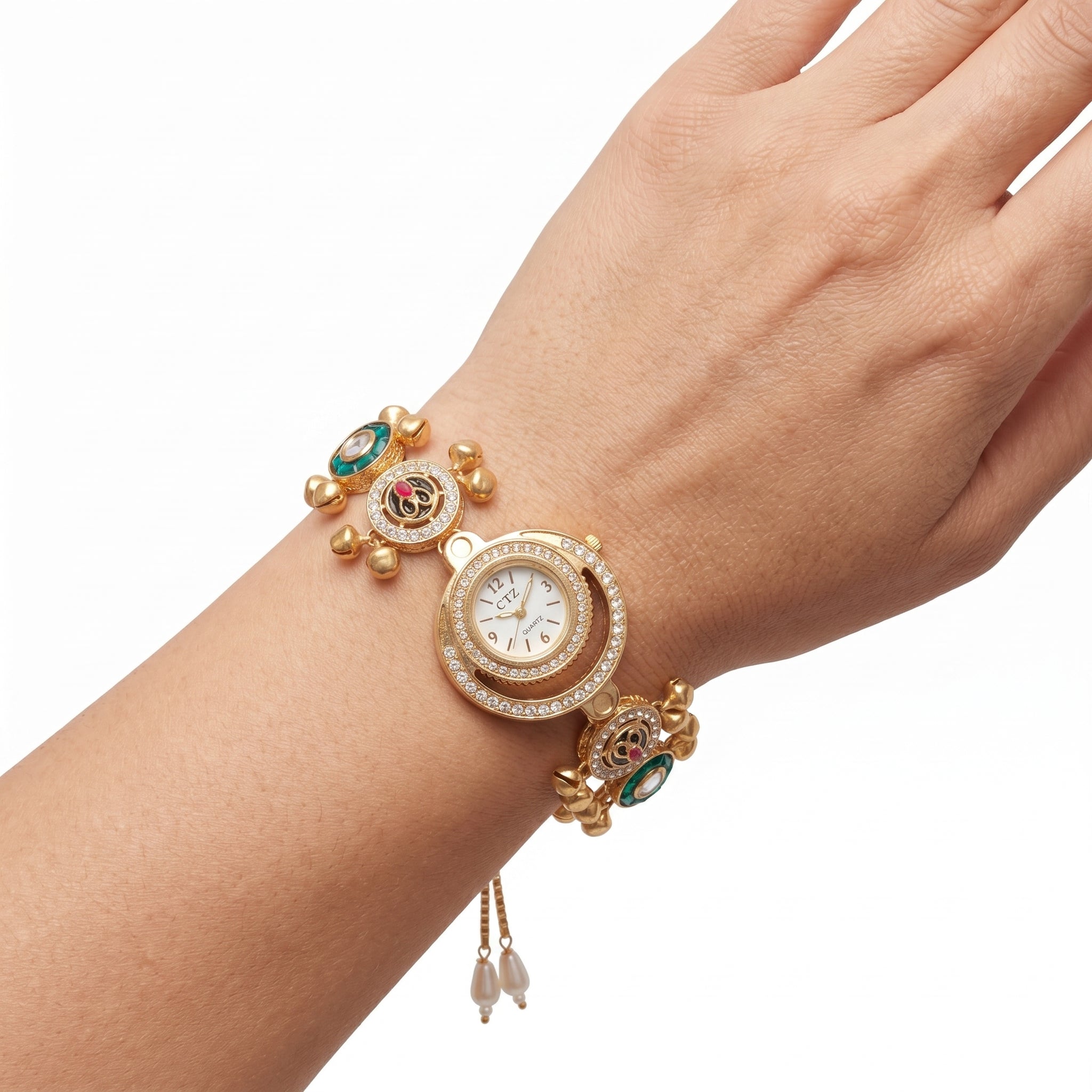 Kashmiri Noor Zamarud Watch