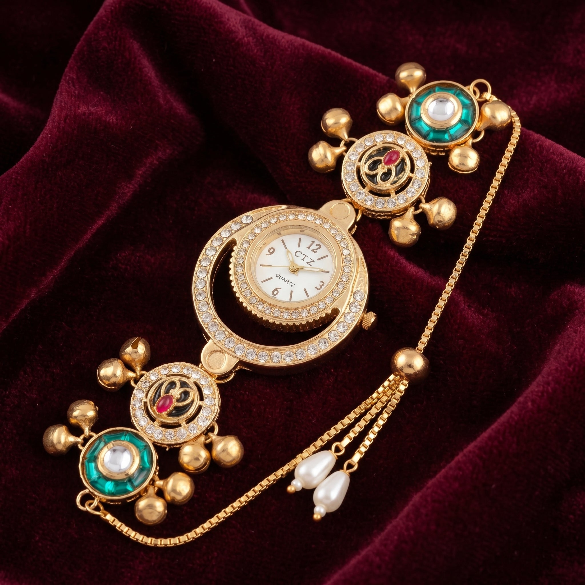 Kashmiri Noor Zamarud Watch