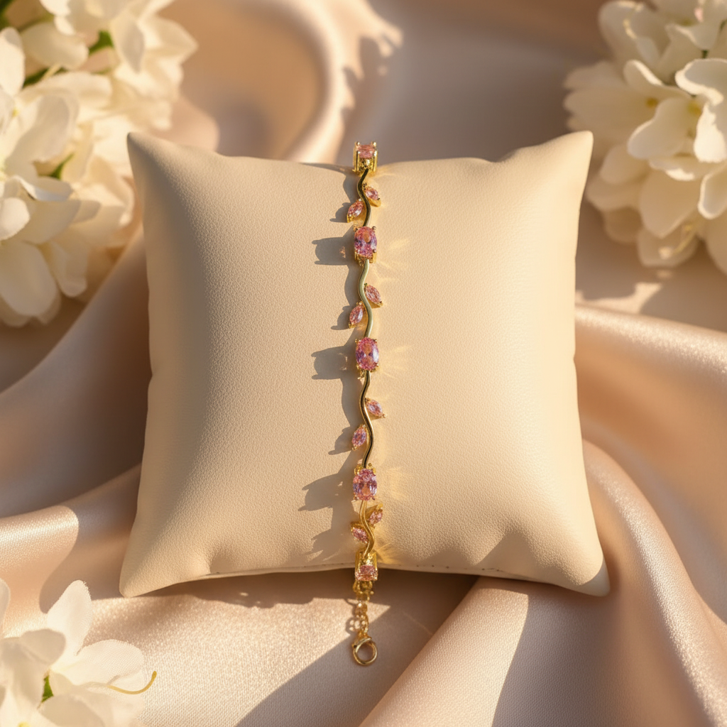 Blush Tulip Bracelet