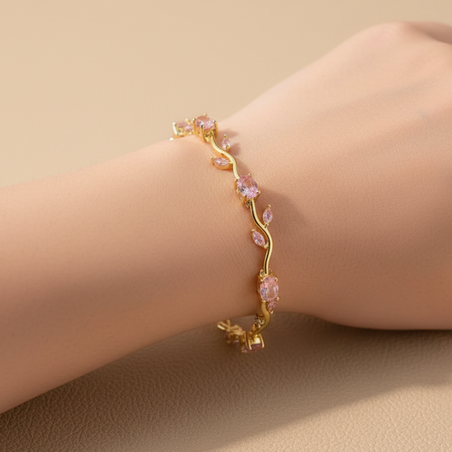 Blush Tulip Bracelet