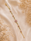 Floral Bloom Crystal Bracelet
