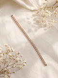 Rivaya Rose Gold Tennis Bracelet
