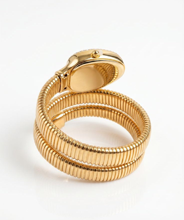 Serpenti Luxe Gold Coil Watch