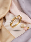 Rivaya Traditional Gold Kada Bracelet
